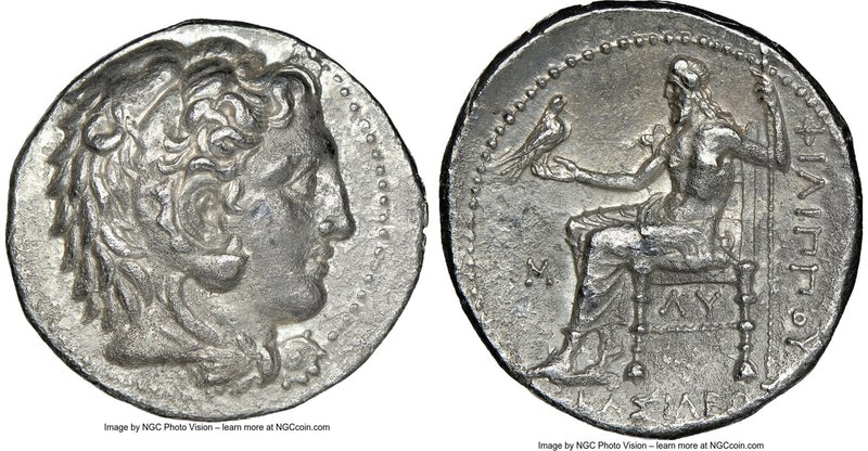 MACEDONIAN KINGDOM. Philip III Arrhidaeus (323-317 BC). AR tetradrachm (27mm, 10...