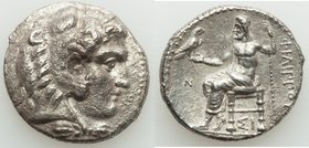 MACEDONIAN KINGDOM. Philip III Arrhidaeus (323-317 BC). AR tetradrachm (27mm, 16.56 gm, 12h). XF. Sidon, dated Regnal Year 13 of Abdalonymos (321/20 B...