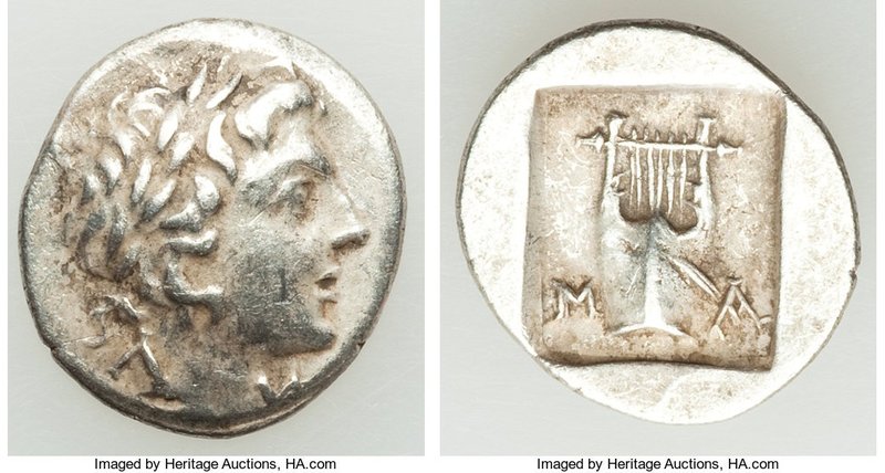 LYCIAN LEAGUE. Masicytes. Ca. 1st century BC. AR hemidrachm (14mm, 1.79 gm, 12h)...