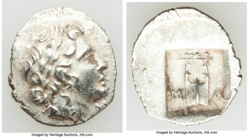 LYCIAN LEAGUE. Masicytes. Ca. 1st century BC. AR hemidrachm (15mm, 1.97 gm, 1h)....