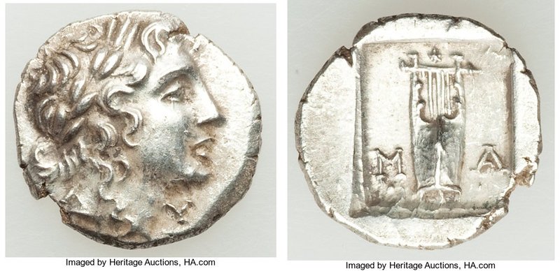 LYCIAN LEAGUE. Masicytes. Ca. 1st century BC. AR hemidrachm (14mm, 1.98 gm, 12h)...