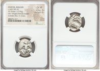 CILICIA. Mallus. Ca. 440-385 BC. AR stater (18mm, 10.99 gm, 7h). NGC Choice VF 4/5 - 4/5. Winged female, in kneeling/running stance right, holding sol...