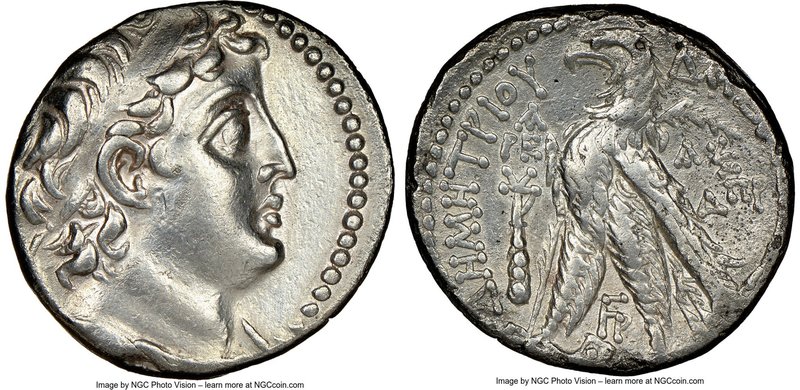 SELEUCID KINGDOM. Demetrius II Nicator (second reign, 129-125 BC). AR tetradrach...