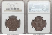 Republic Penny 1898 MS64 Brown NGC, KM2. 

HID09801242017