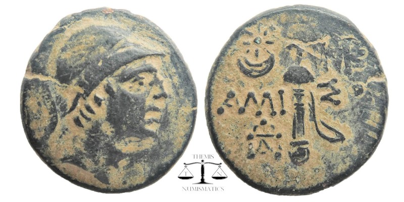 PONTOS. Amisos. Ae (Circa 111-105 or 95-90 BC). Struck under Mithradates VI Eupa...