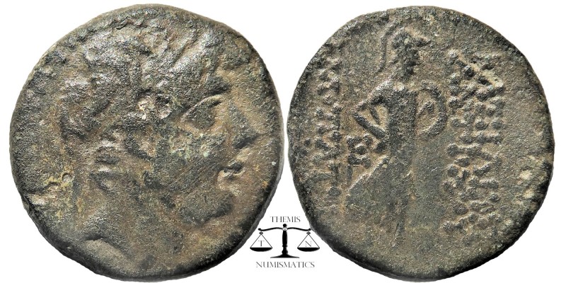 SELEUKID KINGDOM. Antiochos IX Philopator (114/3-95 BC). Ae.
Diademed head righ...