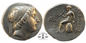 SELEUKID KINGS of SYRIA. Antiochos III ‘the Great’. 222-187 BC. AR Drachm
Antioch on the Orontes mint. Struck circa 204-197 BC.
Diademed head right...