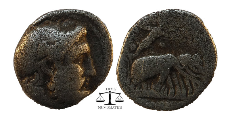 SELEUKID EMPIRE. Seleukos I Nikator. 312-281 BC. AR Drachm
 Seleukeia on the Tig...