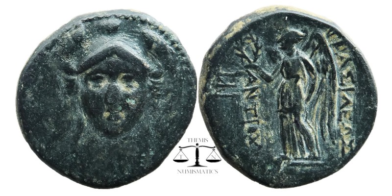 SELEUKID KINGS of SYRIA. Antiochos I Soter (281-261 BC). Ae. Smyrna or Sardes.
...