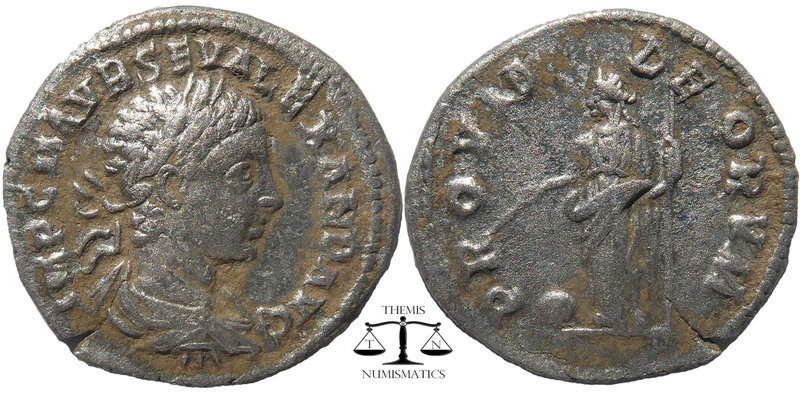 Severus Alexander AD 222-235. Denarius AR
laureate, draped and cuirassed bust ri...