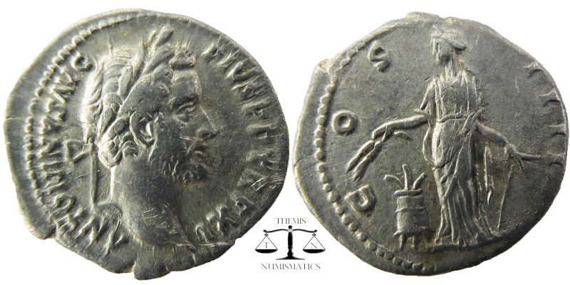 Antoninus Pius AD 138-161. Rome
laureate head of Antoninus Pius to right
Annon...