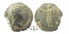 MARCUS AURELIUS, 161-180 AD. AR Denarius
as Caesar, 145-147 AD. Bare young head / Honos standing holding branch and cornucopia.
RSC.110. RIC.429a. X...