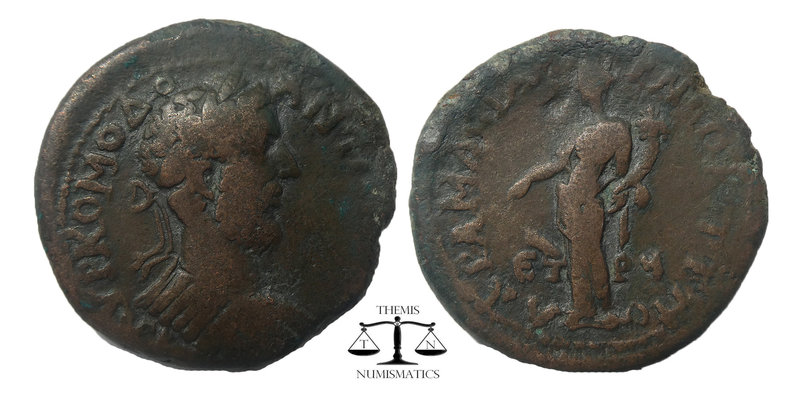 PONTUS. Amasea. Commodus (177-192). Ae. Dated CY 190 (190/1).
Obv: Μ ΑVΡ ΚΟΜOΔ Α...