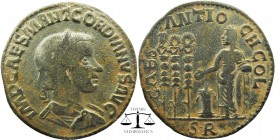 PISIDIA. Antioch. Gordian III (238-244). Ae.
IMP CAES M ANT GORDIANVS AVG.
Laureate, draped, and cuirassed bust right, seen from behind.
CAES ANTIO...