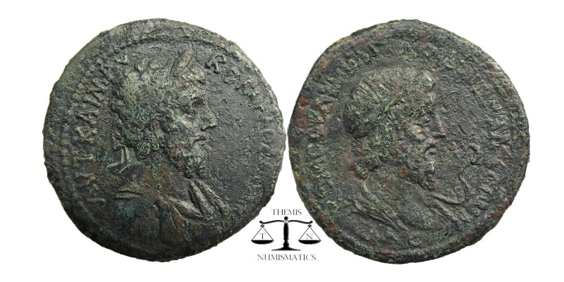 AE Medallion. Cilicia, Aigeai. Commodus (177–192 BC)
Obverse: ΑVΤ ΚΑΙ Μ ΑV [ΚΟΜ...