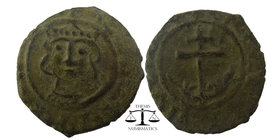 ARMENIA. Hetoum II (1289-1305). Ae Kardez
Obv: Crowned head of king facing.
Rev: Patriarchal cross.
AC 398; CCA 1594.