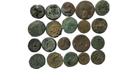 Lot of 10 Greek Coins. Sold As Seen.