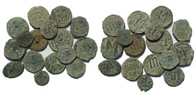 Lot Of 16 Byzantine Coins. Sold As Seen