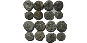 Lot Of 8 Roman Silver Coins. Sold As Seen.