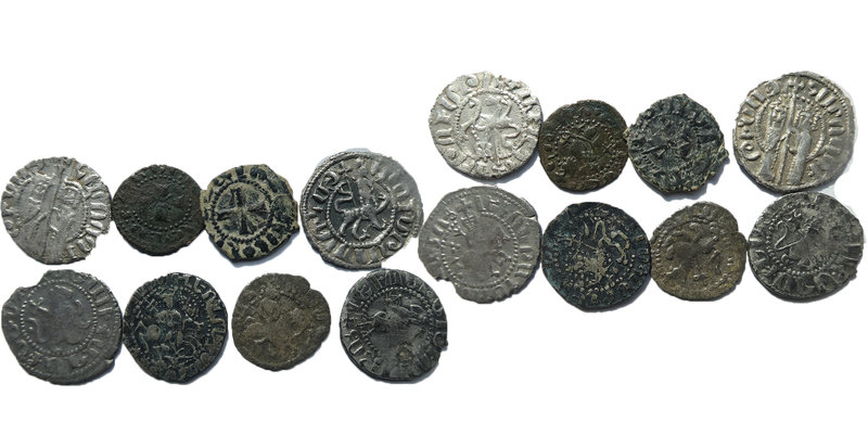 Lot Of 8 Mix Crusader Armenians Coins. Sold As Seen