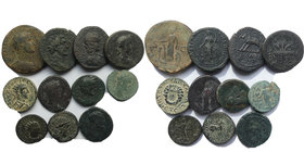 Lot Of 11 Roman and Provincial Coins. Sold As Seen