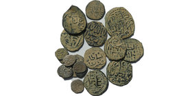 Lot Of 20 Islamic mix Bronze and Silver coins. Sold As Seen