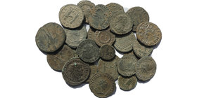 Lot Of 25 Roman Coins. Sold As Seen