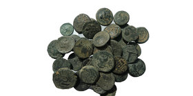 Lot Of 40 Greek Coins. Sold As Seen
