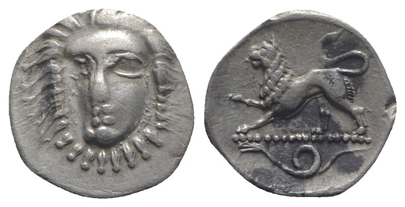 Southern Campania, Phistelia, c. 325-275 BC. AR Obol (10mm, 0.69g, 11h). Female ...
