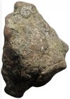 Anonymous, 8th-3rd centuries BC. Æ Aes Rude (75mm, 406.2g). Irregular cast lump. ICC 1. Green patina