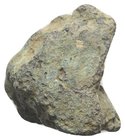 Anonymous, 8th-3rd centuries BC. Æ Aes Rude (25mm, 33.62g). Irregular cast lump. ICC 1. Green patina