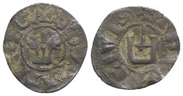 Crusaders, Duchy of Athens. Guillaume de la Roche (1280-1287). BI Obol, perhaps minted during the Minority of Gui II (14mm, 0.45g, 10h). G DVX ATENES,...