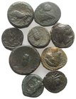 Lot of 10 Æ Greek coins, including Magna Graecia and Sicily. Lot sold as is, no return