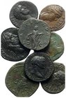 Lot of 10 Roman Imperial Æ Sestertii and Asses, to be catalog. Lot sold as is, no return