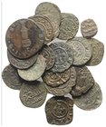 Italy, lot of 20 Æ and BI Medieval coins, to be catalog. Lot sold as is, no return