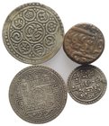 Lot of 4 Modern Asian AR and Æ coins, to be catalog. Lot sold as is, no return