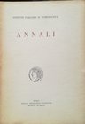 AA. VV. - Istituto Italiano di Numismatica. ANNALI. Voll. 7-8. Roma, 1960, 1961. Pp. 377, tavv. 13. Scarce and important