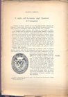 CERRATO G. - Il sigillo dell'Accademia degli Hombresi di Carmagnola. Torino, 1925. pp. 2, con ill. nel testo. brossura ed. sciupata, buono stato, raro...