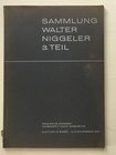 Bank Leu and Munzen und Medaillen Sammlung Walter Niggeler Romische Munzen Kaiserzeit nach Augustus. Teil 3. Brossura ed. pp. 64, lotti da 1079 a 1604...