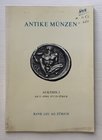 Bank Leu Auktion 2 Antike Munzen Kelten, Griechen, Romer, Byzantiner, Volkerwanderung. Zurich 25 Spril 1972. Brossura ed. pp. 55, lotti 502, tavv. XXX...