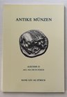 Bank Leu Auktion 33 Antike Munzen Romer , Kelten, Griechen. Zurich 03 Mai 1983. Brossura ed. pp. 75, lotti 456, tavv. 26 in b/n, 4 ingrandimenti in b/...