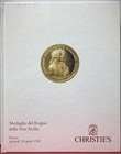 CHRISTIE’S Roma - Medaglie del Regno delle Due Sicilie, catalogo della vendita, Roma, 30 Aprile 1992. 
Una delle più importanti collezioni di monete ...