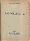 DOROTHEUM. Sammlung Z. Bronzestatuetten und Plaketten. Wien, 22\24 - Marz - 1923. pp. 71, nn. 431, tavv. 63. ril. \ tela con scritte, buono stato, rar...