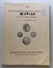 Tkalec & Rauch Munzauktion 1987. Zurich 16-17 November 1987. Brossura ed. lotti 1151, ill. in b/n. Con lista prezzi dibrealizzo. Note a penna in coper...