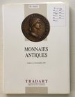 Tradart Monnaies Antiques Grecques et Romaines provenant des Collections de divers Amateurs. Geneve 18 Novembre 1993. Brossura ed. 200, lotti 367, ill...