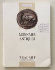 Tradart Monnaies Antiques Grecques et Romaines provenant des Collections de divers Amateurs. Geneve 16 Novembre 1995. Brossura ed. pp. 159, lotti 262,...