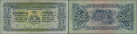 Australia: 1 Pound 1918 Rennicks 21F, first issued in 1913, this note is the second issued type with signatures Cerutty-Collins, the note still shows ...