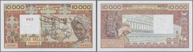 Benin: 10.000 Francs ND Specimen P. 209Bs (W.A.S.) in condition: UNC.