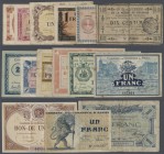 France: huge collection of more than 500 pcs. Notgeld France ”Chambre de Commerce” in 4 collectors books. Also included is a small part of Italian Min...