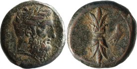 SICILY, SYRACUSE, Timoleon and the third Democracy, c. 344-317 BC, AE hemidrachm.